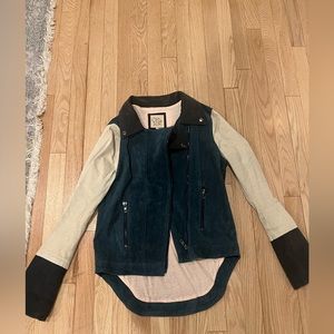 Chaser suede moto jacket